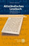Altisländisches Lesebuch - Robert Nedoma - 9783825359515