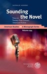 Sounding the Novel - AGHORO,  Nathalie - 9783825369163