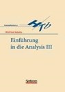 Einführung in die Analysis III - Winfried Kaballo - 9783827404916