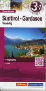 Hallwag Flash Guide Südtirol, Gardasee, Venedig 1:175 000 -  - 9783828308114