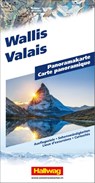Hallwag Panoramakarte Wallis -  - 9783828310827