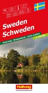 Hallwag Strassenkarte Schweden 1:750.000 -  - 9783828330269