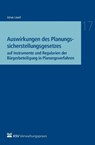 Auswirkungen des Planungssicherstellungsgesetzes - Jonas Lauel - 9783829317580