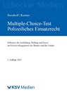 Multiple-Choice-Test Polizeiliches Einsatzrecht - Anke Borsdorff ; Martin Kastner - 9783829318501