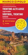 Marco Polo Wegenkaart 03 Trentino - Zuid-Tirol - Gardameer -  - 9783829739757