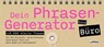 Dein Phrasen-Generator fürs Büro - Jana Legal - 9783830364122