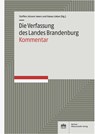 Die Verfassung des Landes Brandenburg - Steffen Johann Iwers ; Hasso Lieber - 9783830551492