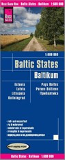 Reise Know-How Landkarte Baltikum / Baltic States (1:600.000) : Estland, Lettland, Litauen und Region Kaliningrad -  - 9783831773718