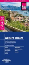 Reise Know-How Landkarte Westliche Balkanregion / Western Balkans (1:725.000) -  - 9783831774890