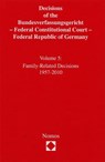 Decisions of the Bundesverfassungsgericht V - Federal Constitutional Court - 9783832968519