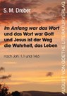 Im Anfang war das Wort - S. M. Dreber - 9783837229073