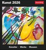 Kunst Tagesabreißkalender 2026 - Kulturkalender - Künstler, Werke, Museen -  - 9783840035555