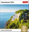 Ostseeküste Sehnsuchtskalender 2026 - Wochenkalender mit 53 Postkarten -  - 9783840036057