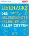 Lifehacks Tagesabreißkalender 2026 - Der hilfreichste Kalender aller Zeiten -  - 9783840036484