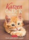 Katzenglück Wochenkalender 2026 - mit Zitaten -  - 9783840036552