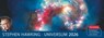 Stephen Hawking Universum Premium-Tischplaner 2026 - Wochenkalender mit 53 Bildern und Zitaten -  - 9783840038037