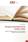 Analyse Syntaxique de la Langue Arabe - Barhoumi-A - 9783841745262