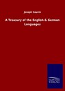 A Treasury of the English & German Languages - Joseph Cauvin - 9783846047859