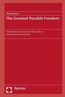 Burri, T: Greatest Possible Freedom - Thomas Burri - 9783848723911