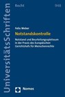 Notstandskontrolle - Felix Weber - 9783848753611