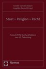 Staat - Religion - Recht - Kerstin von der Decken ; Angelika Günzel - 9783848768929