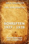 Schriften 1927 - 1928 - Carl von Ossietzky - 9783849624910