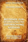 Beiträge zur Entdeckung und Erforschung Afrikas - Gerhard Rohlfs - 9783849625238