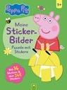 Peppa Pig Meine Sticker-Bilder. Puzzeln mit Stickern - Schwager & Steinlein Verlag - 9783849946883