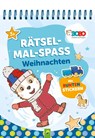 Bobo Siebenschläfer Rätsel-Mal-Spaß Weihnachten. Für Kinder ab 3 Jahren - Schwager & Steinlein Verlag - 9783849947972