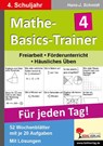 Mathe-Basics-Trainer 4. Schuljahr. Für jeden Tag! - Hans-Jürgen Schmidt - 9783866323636