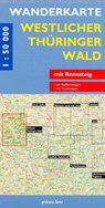 Wanderkarte Westlicher Thüringer Wald 1 : 50 000 -  - 9783866360396