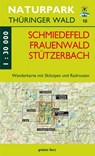 Naturpark Thüringer Wald 10. Schmiedefeld, Frauenwald, Stützerbach 1 : 30 000 Wanderkarte -  - 9783866363106