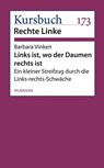 Links ist, wo der Daumen rechts ist - Barbara Vinken - 9783867742788
