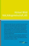 Volk, Volksgemeinschaft, AfD - Michael Wildt - 9783868543094