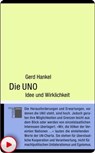Die UNO - Gerd Hankel - 9783868546576