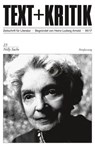 TEXT + KRITIK 23 - Nelly Sachs - Daniel Pedersen - 9783869166216