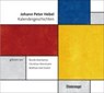 Hebel, J: Kalendergeschichten/CD -  - 9783870761059