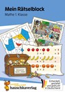 Mein Rätselblock Mathe 1. Klasse - Melanie Rhauderwiek - 9783881006910