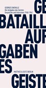 Die Aufgaben des Geistes - Georges Bataille - 9783882215977