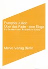 Über das Fade. Eine Eloge - Francois Jullien - 9783883961514