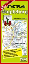 Stadtplan Magdeburg 1 : 22 500 -  - 9783895910173
