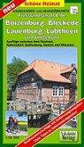 Radwander- und Wanderkarte Flusslandschaft Elbe, Boizenburg/Elbe, Bleckede, Dahlenburg und Umgebung -  - 9783895912603