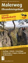 Malerweg Elbsandsteingebirge 1:25 000 -  - 9783899204513