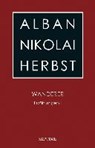 Wanderer - HERBST,  Alban Nikolai - 9783902711816