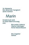 In memoria /Der Wind der Ewigkeit wird stärker - Biagio Marin - 9783905591088
