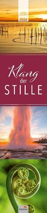 KLANG DER STILLE Streifenkalender 2026 -  - 9783911156264