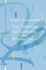 Vom Stemmen der Gewichte - Heinrich von Berenberg - 9783911327114