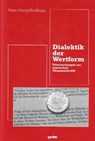 Dialektik der Wertform - Hans-Georg Backhaus - 9783924627522