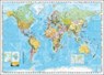 Weltkarte englisch -  - 9783929627862