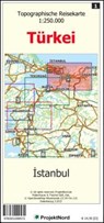Istanbul - Topographische Reisekarte 1:250.000 Türkei (Blatt 1) -  - 9783931099572
